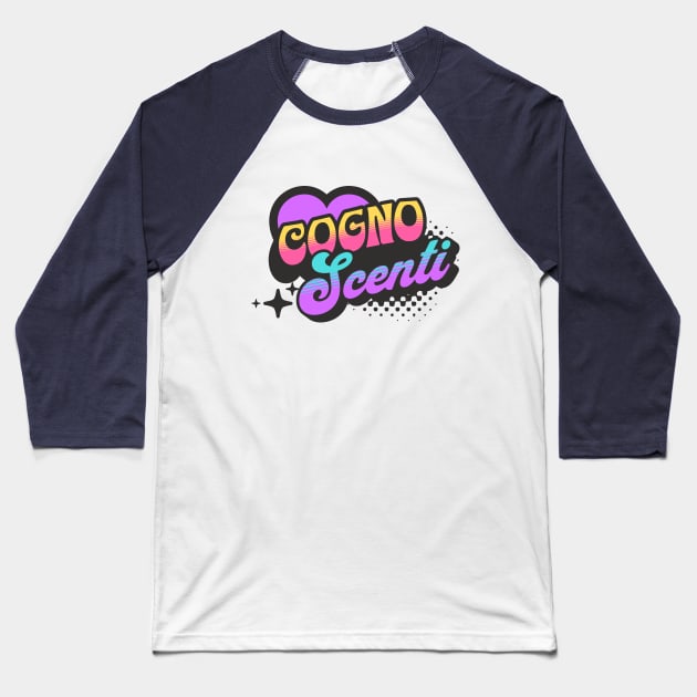 Cognoscenti cogno scenti fragrance perfume enthusiast | Morcaworks Baseball T-Shirt by Oricca